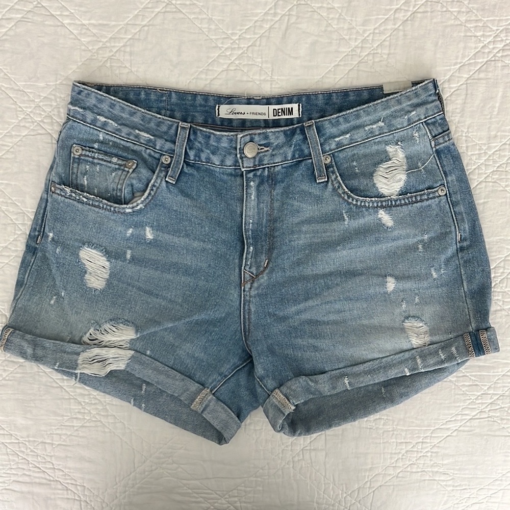 Lovers + Friends Dylan Cuffed Boyfriend Short
